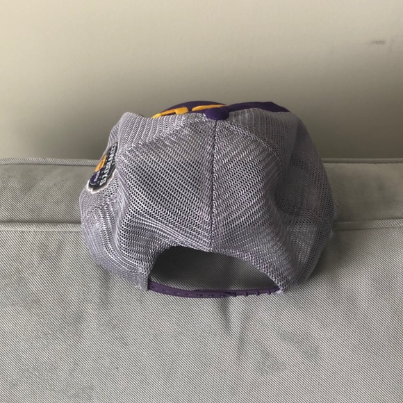LSU MESH BACK TRUCKER HAT - Picture 2 of 5
